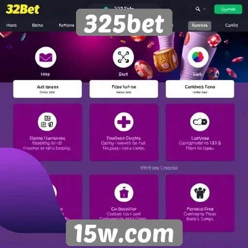 Análise das funcionalidades do site 325bet